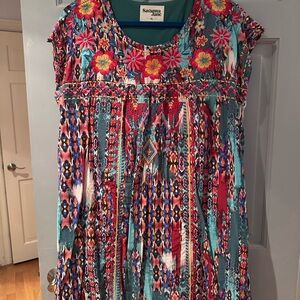 Savanna Jane Teal Dress